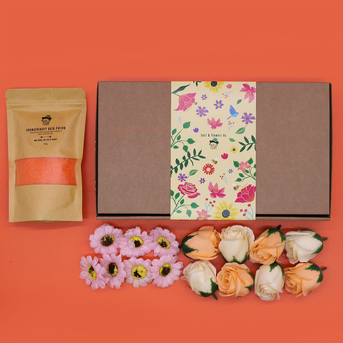 Wild Hare Salt & Flowers Set - Botanical Reset