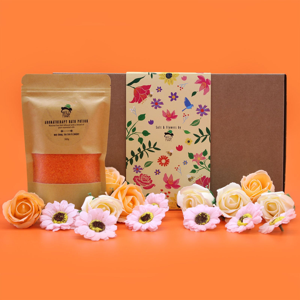 Wild Hare Salt & Flowers Set - Botanical Reset