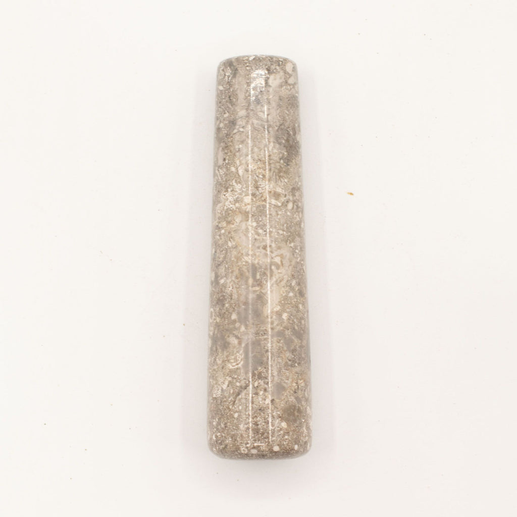 Natural Riverstone Decorative Pestle & Mortar - Medium (approx. 12x8cm)