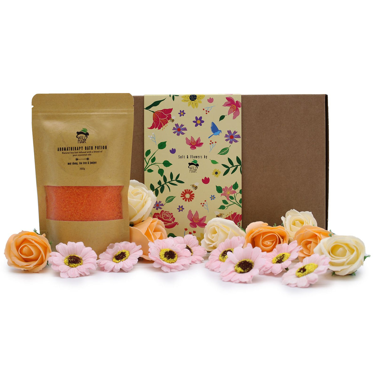 Wild Hare Salt & Flowers Set - Botanical Reset