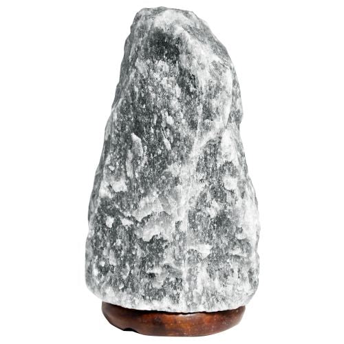Grey Himalayan Natural Salt Lamp - 3 - 5kg
