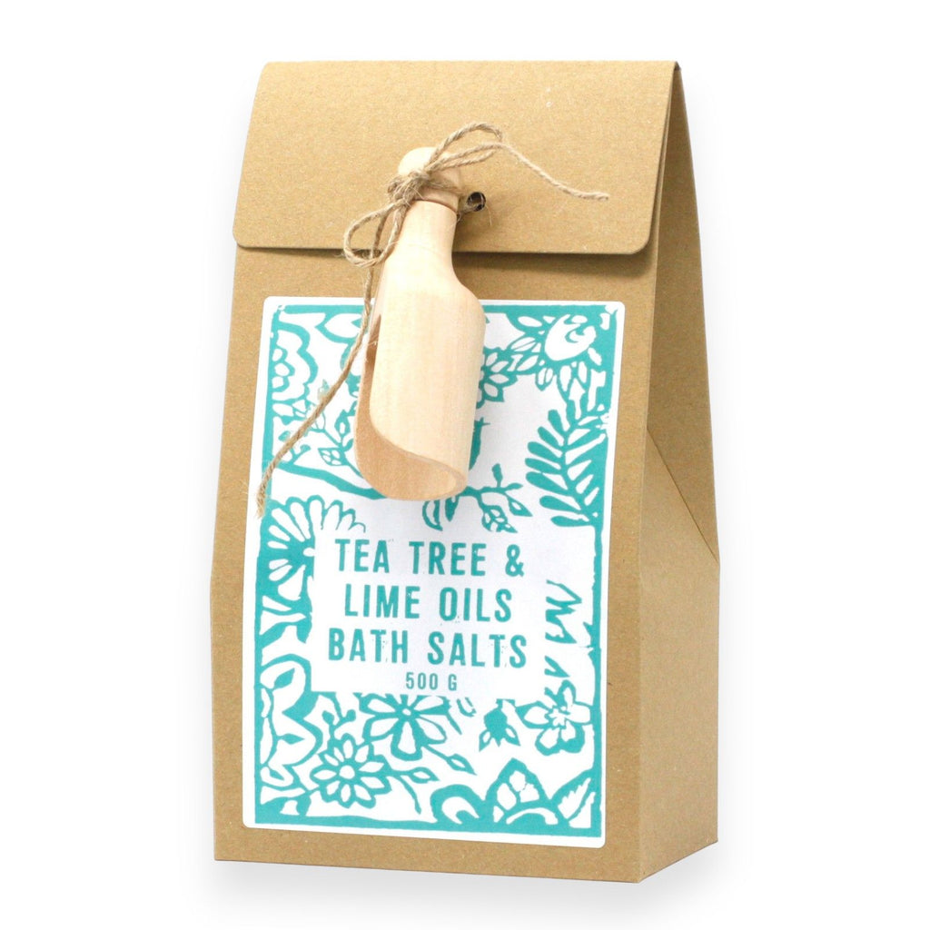 Pack of  500g Bath Salt -Tea Tree & Lime