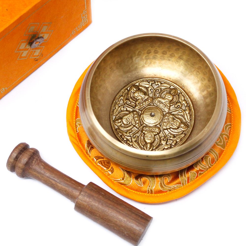 Five Buddha Singing Bowl Set 10cm (min 400g)