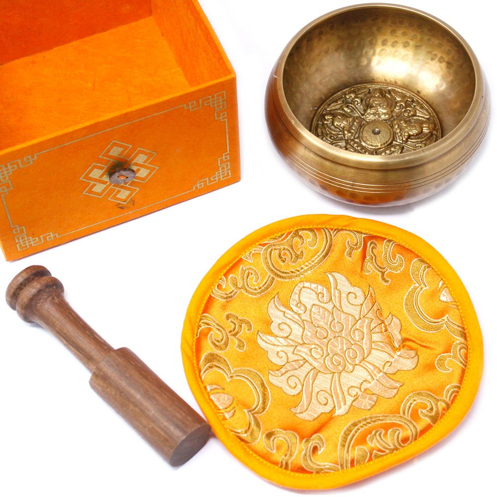 Five Buddha Singing Bowl Set 10cm (min 400g)