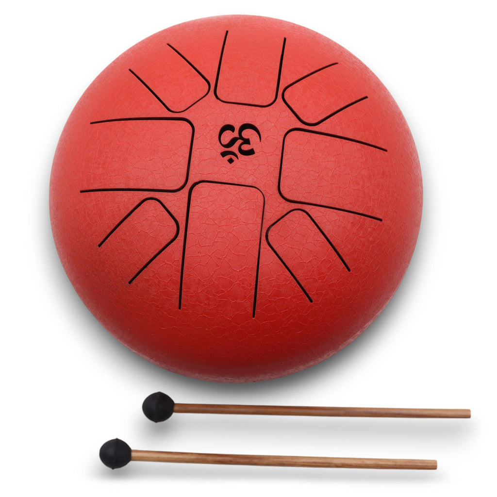 Happy Drum Om Red- 22x16cm