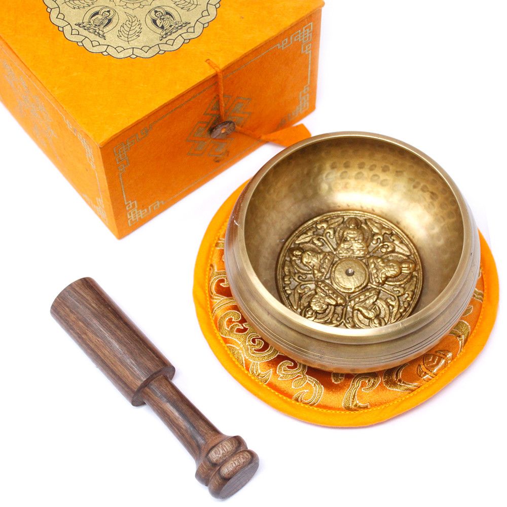Five Buddha Singing Bowl Set 10cm (min 400g)