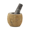 Natural Riverstone Decorative Pestle & Mortar - Small (approx. 9x7cm)