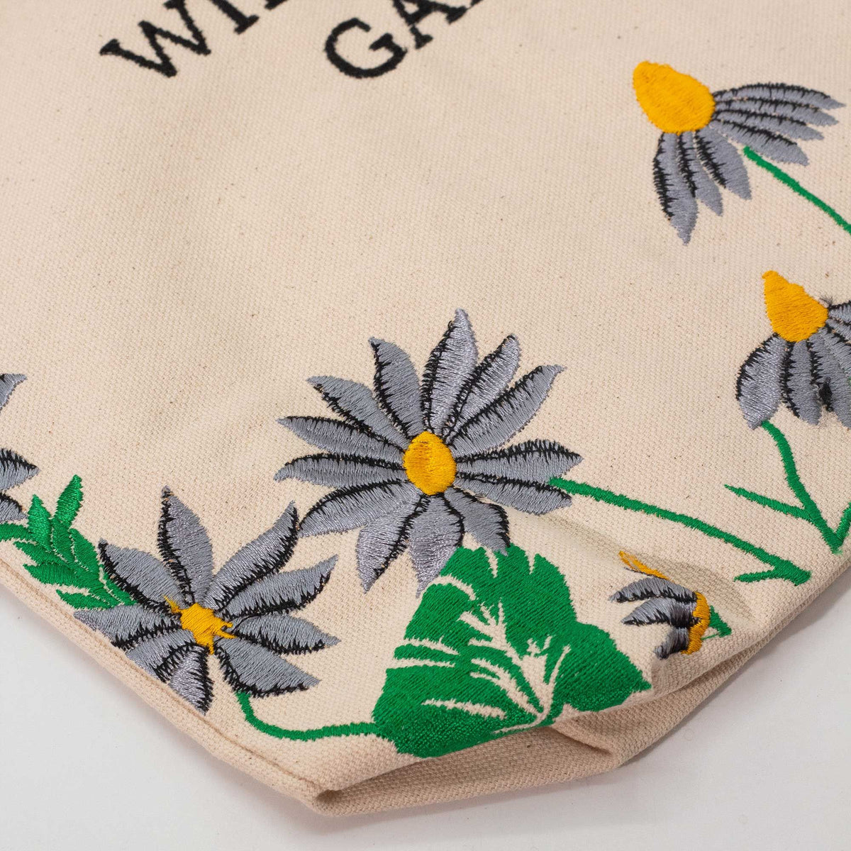 Agnes & Cat Wildflower Garden Tote Bag - Purple Flowers