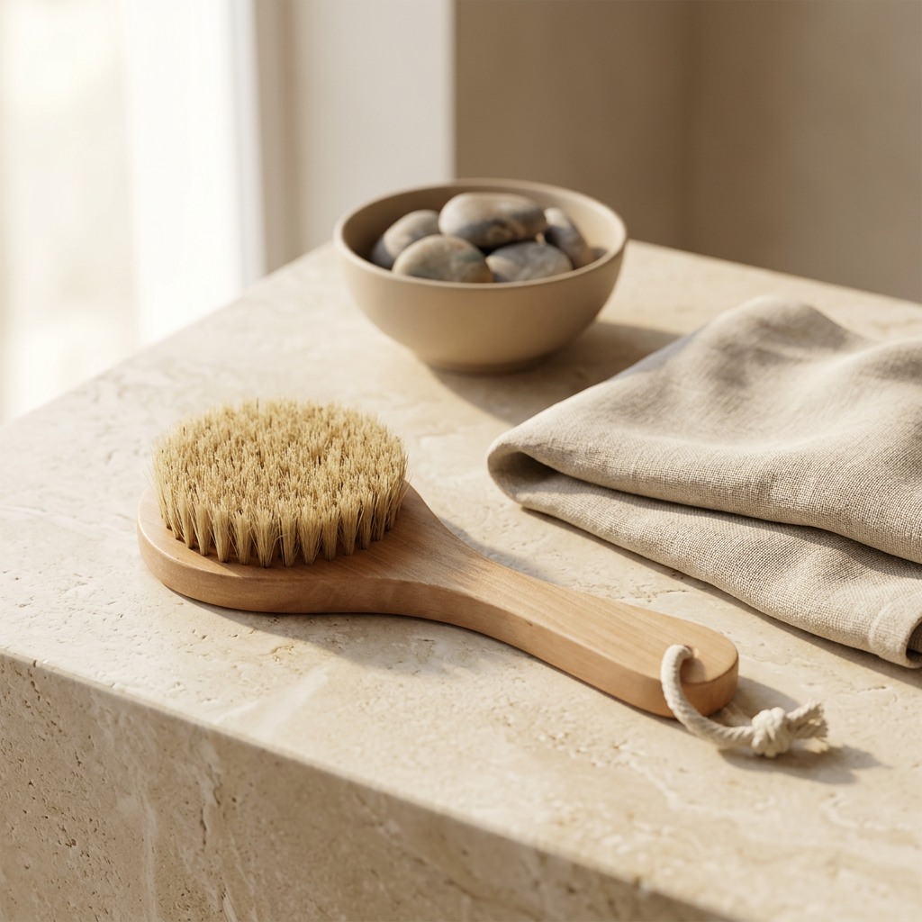 Short-Handle Body Scrub Brush