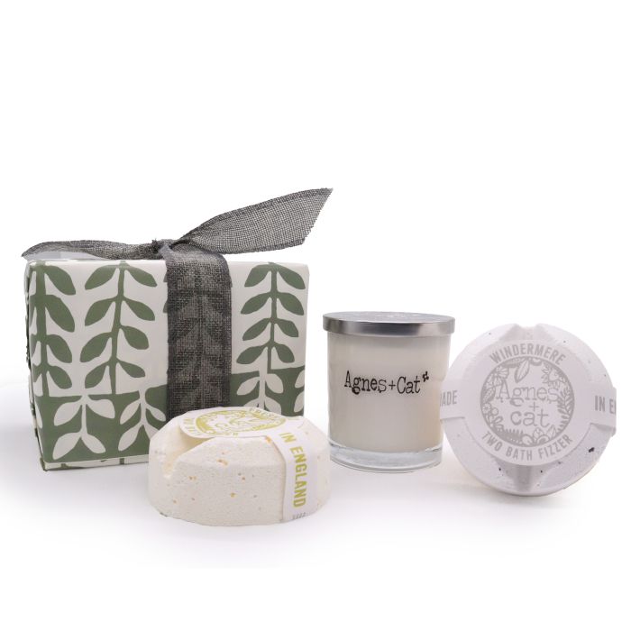 Gift Box - Velvet Moon (Candle) + Windermere & Citrus (Fizz)