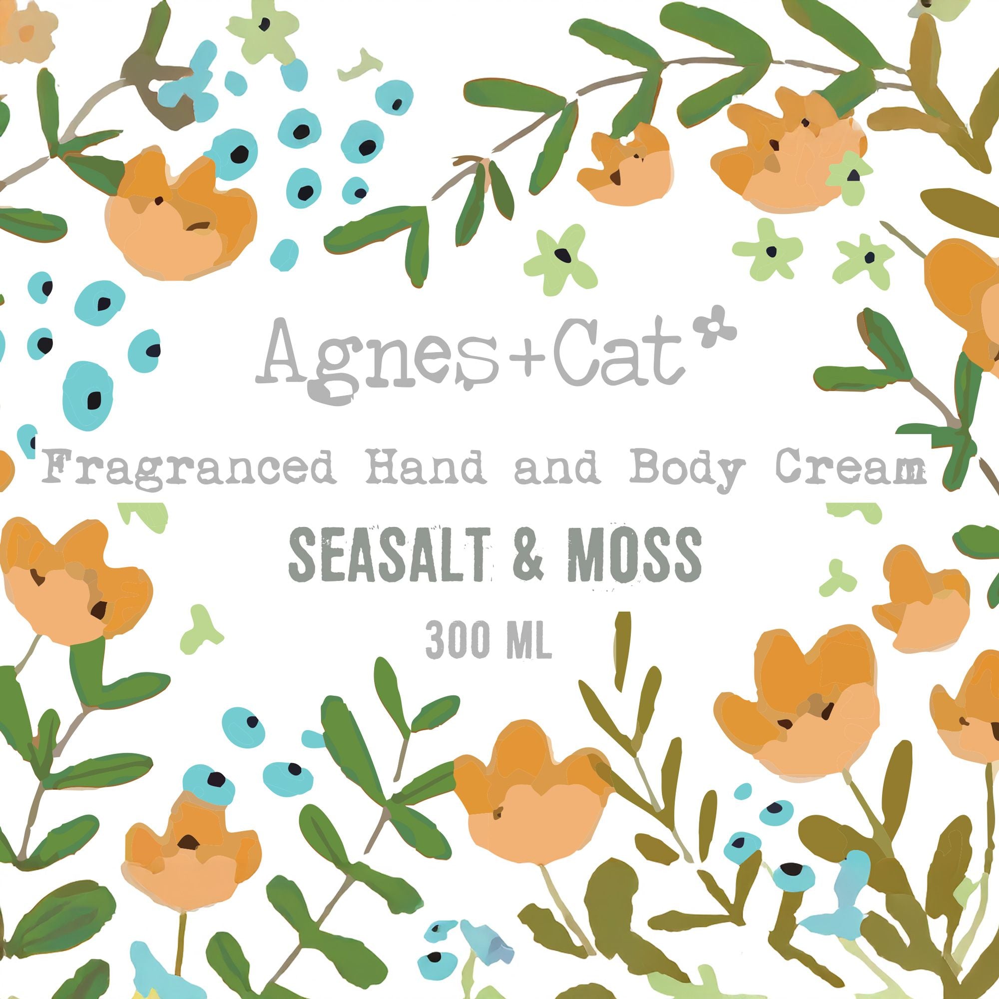 Hand & Body Cream - Sea Salt & Moss - 300ml