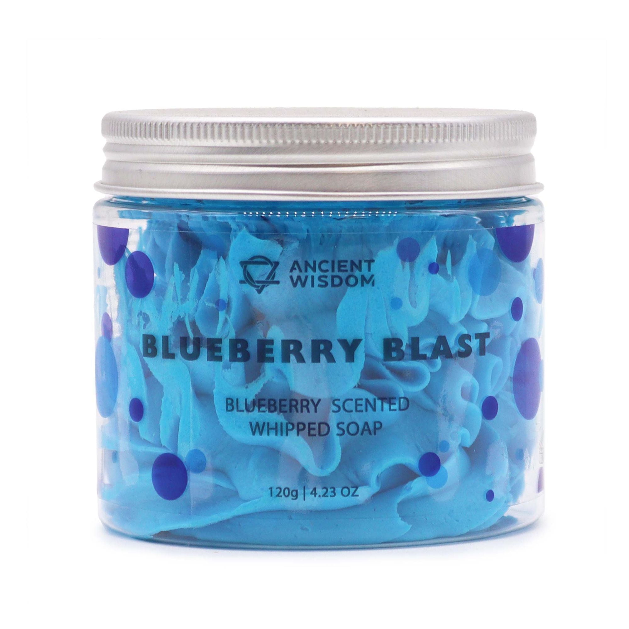 Blueberry Whipped Cream Soap 120g