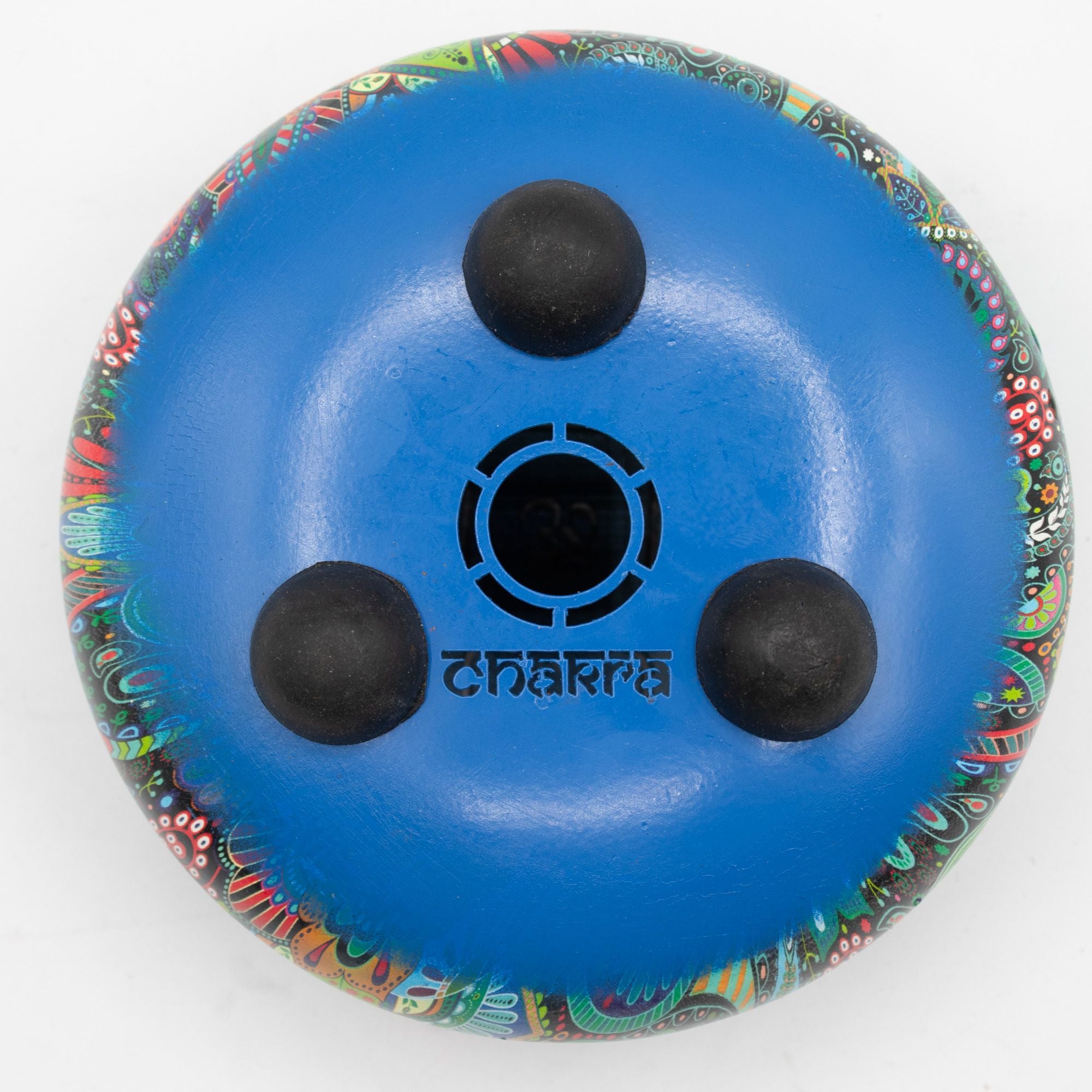Low Med Happy Drum Mandela Leaf- 14x7cm