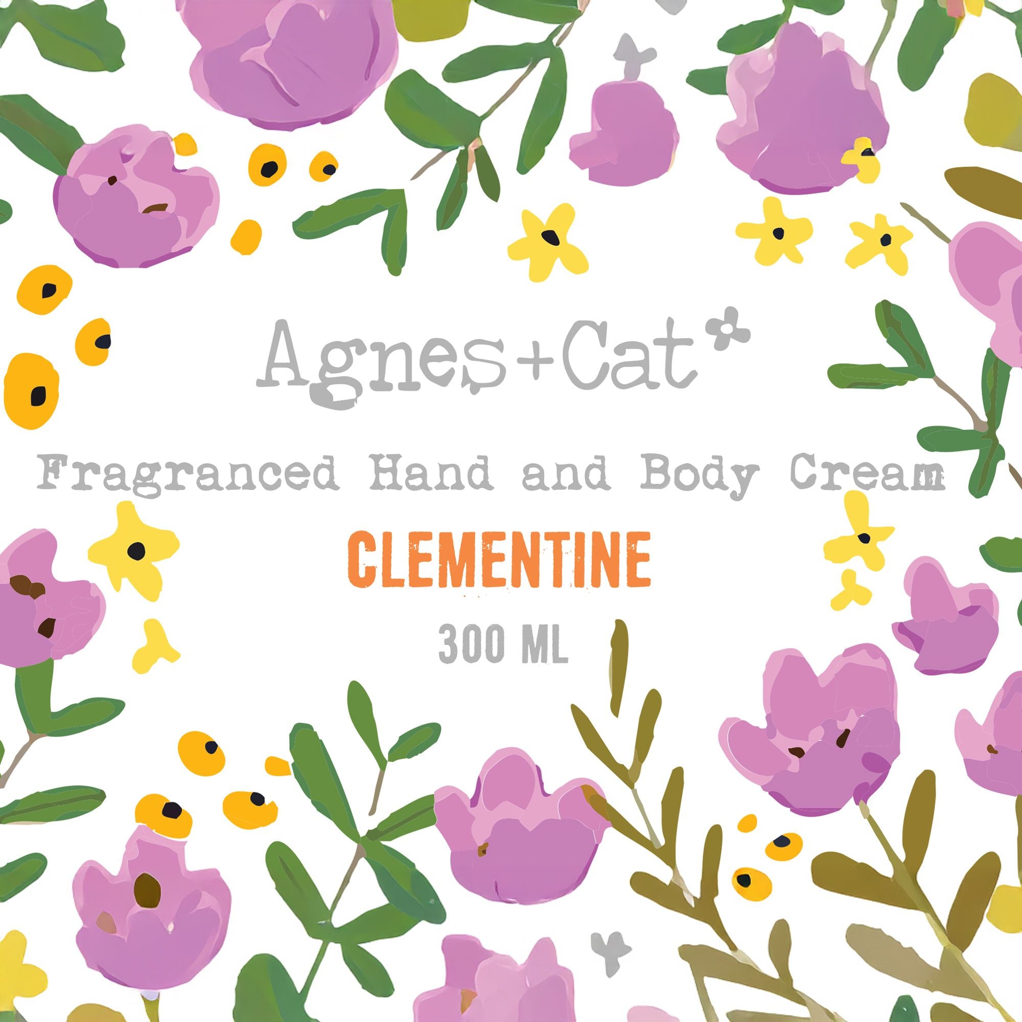 Hand & Body Cream - Clementine - 300ml