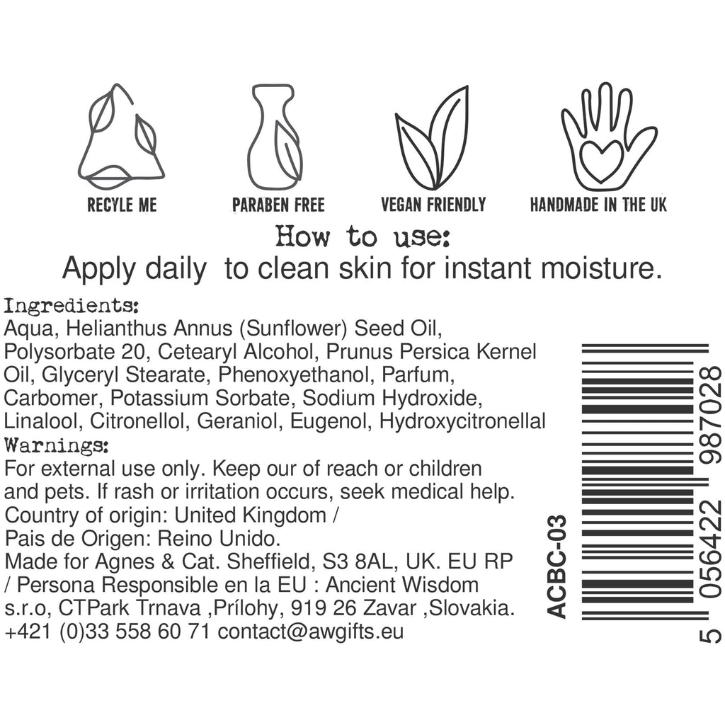 Hand & Body Cream - Japanese Bloom - 300ml