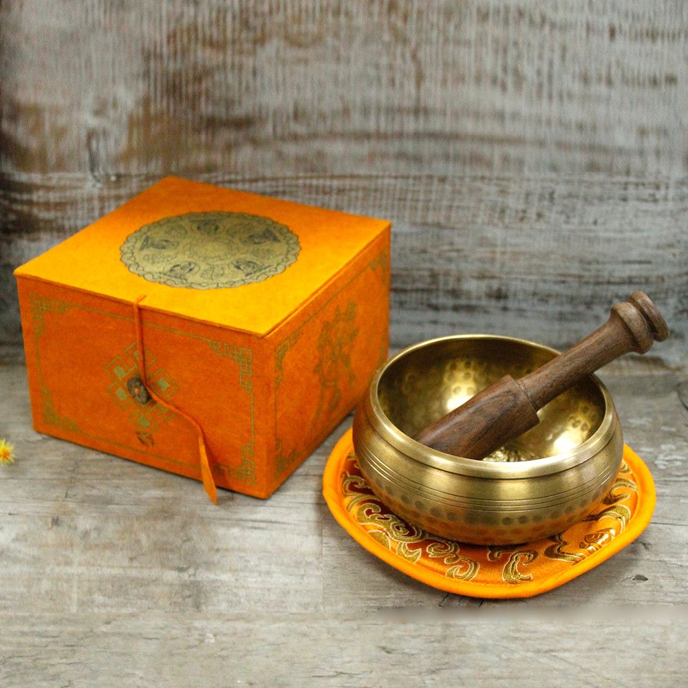 Five Buddha Singing Bowl Set 10cm (min 400g)